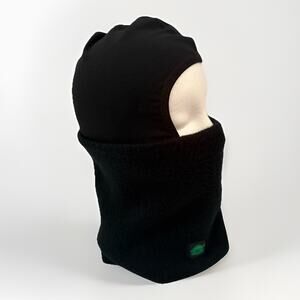Turtle Fur Youth Boy's 2-7yr Black Fleece Balaclava Technical Stretch Hood